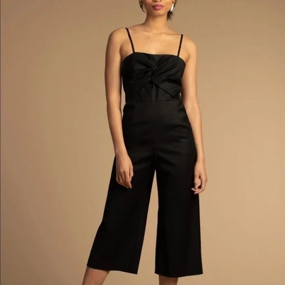 Trina Turk Pants - (NWT) Trina Turk Balance Wide Leg Cropped Jumpsuit Size 10 (Host Pick!)